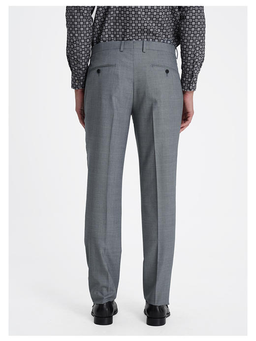 callisto深灰绵羊毛混纺西裤 商品图4