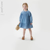马克珍妮女童复古文艺牛仔连衣裙 儿童裙子2025年春装新款250205 商品缩略图0