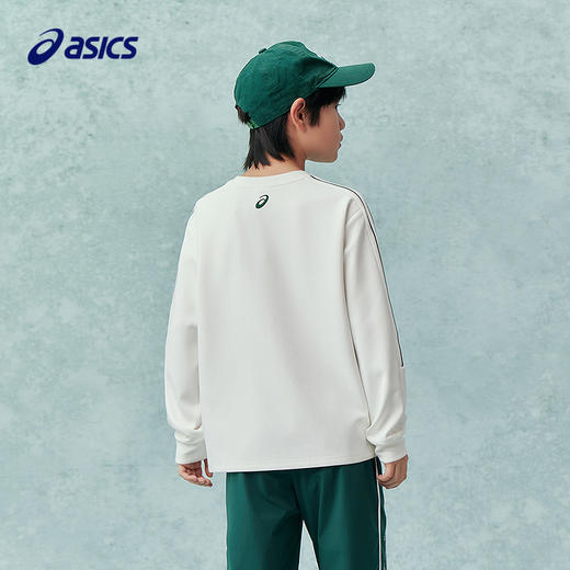 【商场同款】Asics/亚瑟士童装25年春季新款女童长袖卫衣T恤内搭 商品图1