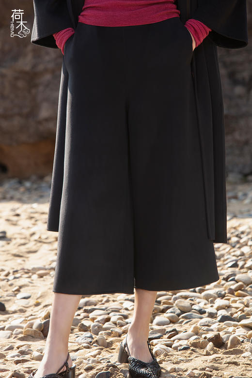 荷木HEMU丨2025新春系列「礼愿」·宽腿裤 商品图2