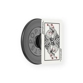 【甜】黑白Joker·MagSafe圆啪嗒 MAGSAFE磁吸手机气囊支架 Round圆啪嗒系列 撞色 扑克