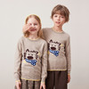 mettekids儿童100%羊绒衫2024秋冬新款女童可爱套头针织男童毛衣 商品缩略图2