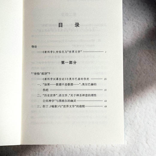 《新科学》 世俗化与“世界文学” 张燕萍 历史与文学视角结合 商品图5
