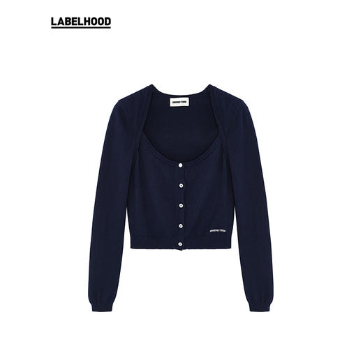 【SHUSHUTONG】蕾虎时尚百搭坎肩针织开衫2025春夏新款女装上衣 商品图2