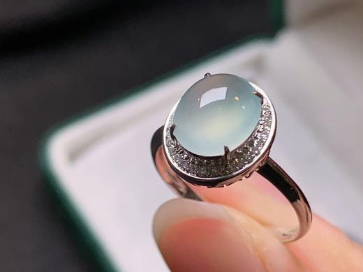 蛋面翡翠戒指 商品图3