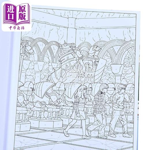 【中商原版】哈利 波特数字填色书 英文原版 Harry Potter Color By Number 商品图7