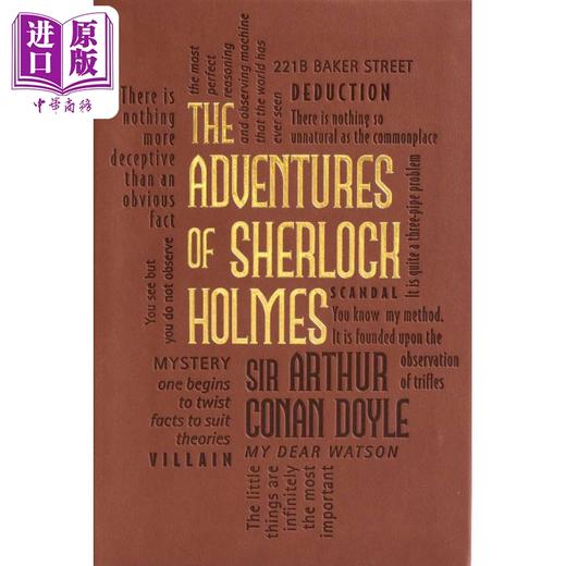预售 【中商原版】词云经典 福尔摩斯历险记 Adventures of Sherlock Holmes 英文原版 Sir Arthur Conan Doyle 商品图0