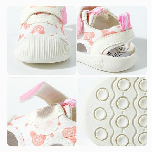 贝贝怡2025夏季新款男女宝宝凉鞋婴幼儿童学步鞋柔软舒适包头沙滩鞋ZB2EX002 商品图7