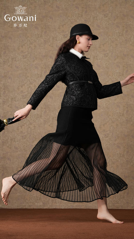 乔万尼重工刺绣小香风短外套EM4K665 商品图4