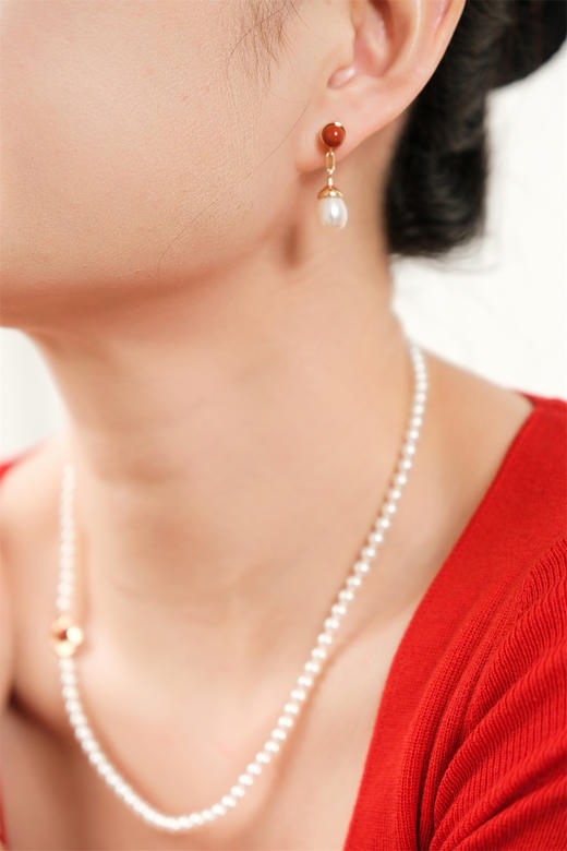 pearl moments  万事如意 四叶草（珍珠）珍珠项链 商品图12