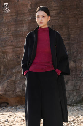 荷木HEMU丨2025新春系列「礼愿」·宽腿裤