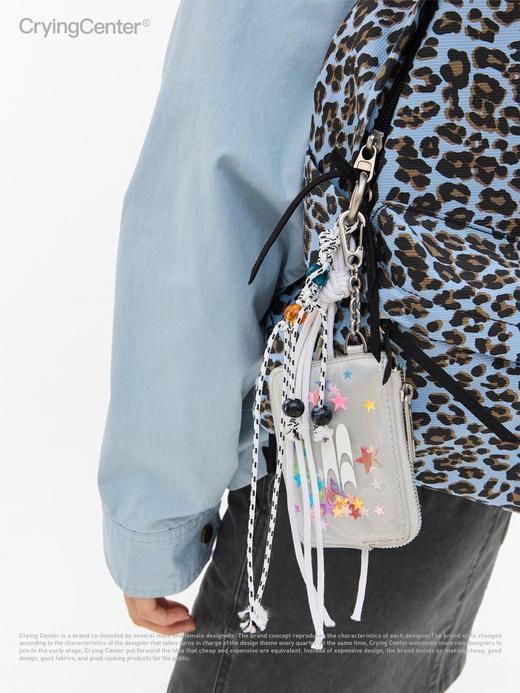 CryingCenter 星星闪片logo零钱小卡包 护照卡包 哭喊中心 商品图0