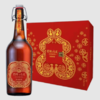 青岛啤酒 金蛇献瑞 百年鸿运蛇年生肖限定款815ml  1瓶 礼盒 商品缩略图2