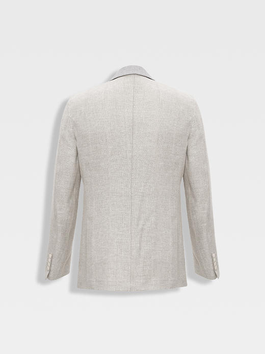 callisto米色聚酯纤维亚麻混纺便西 商品图1