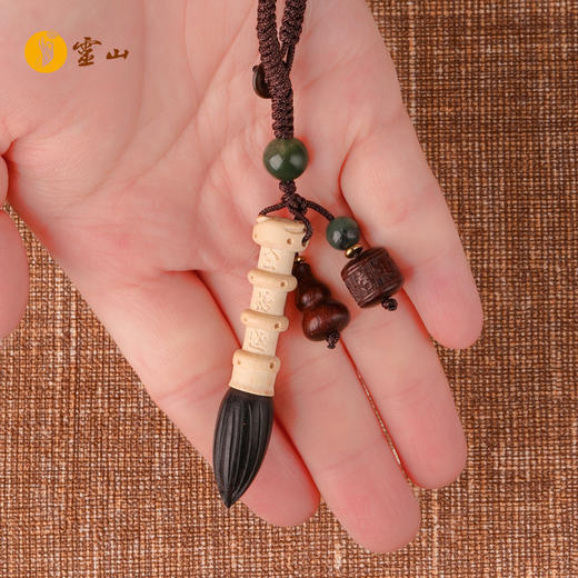 灵山木迦·文殊笔挂件 商品图4