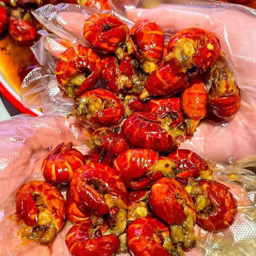吮指龙虾尾 168g袋（香辣味）偏辣 推荐👍（冰箱冷冻保存） 商品图2