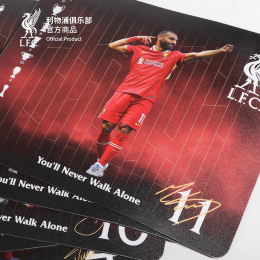【官方正版】利物浦俱乐部 | 球员肖像鼠标垫足球迷电竞桌垫 商品图4