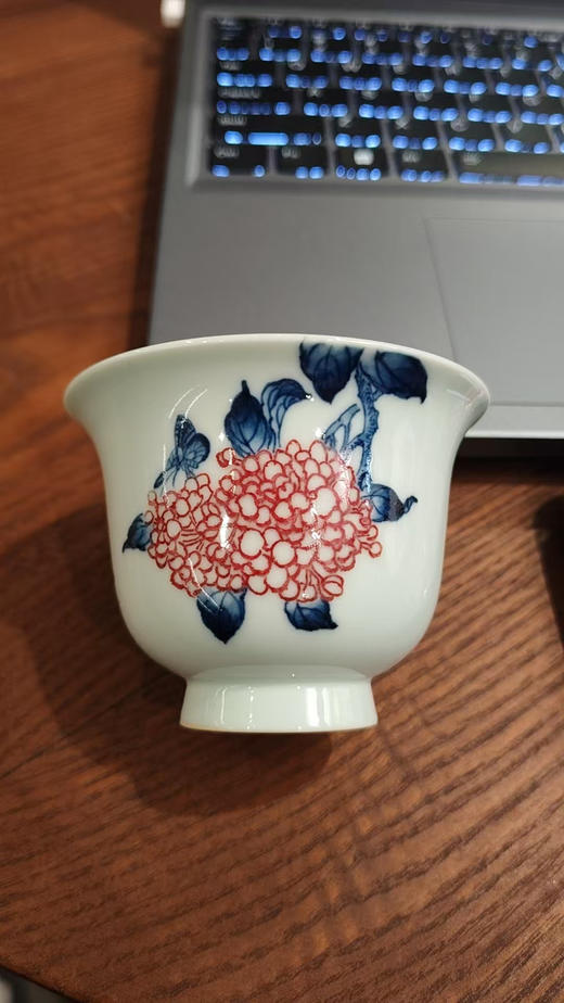 念物山坊｜慕明怀古青花釉里红杯 商品图0