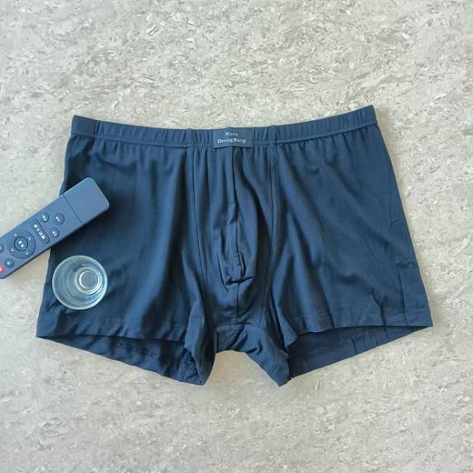 NDKPJ200241  【M~XL】 【1条】超细莫代尔纯色柔软亲肤男士平角内裤 商品图3