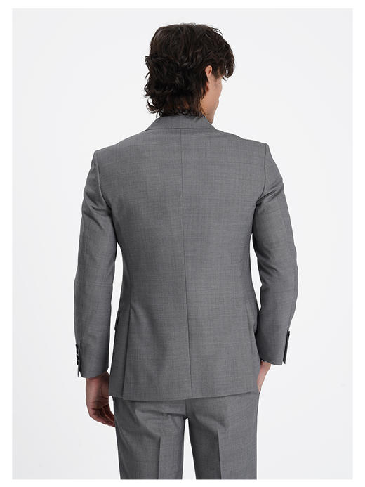 callisto仪式系列深灰色绵羊毛混纺西服 商品图4