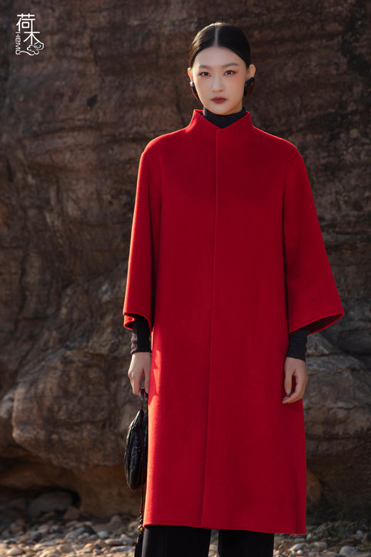 荷木HEMU丨2025新春系列「礼愿」·长外套 商品图0