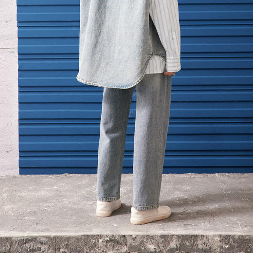 【商场同款】麦檬春秋牛仔长裤4F2150711 商品图4