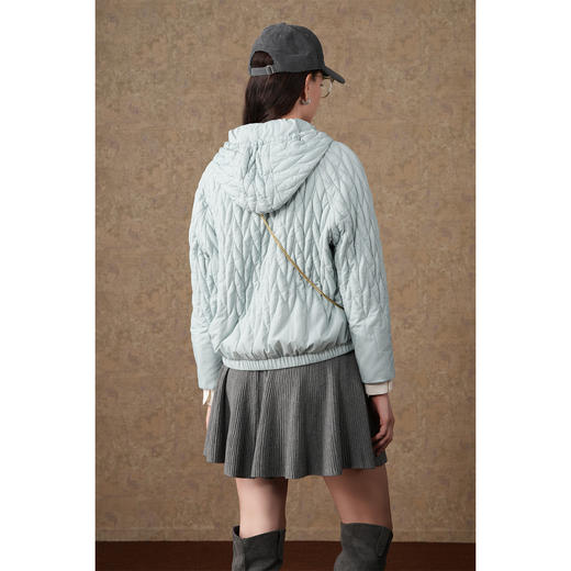 乔万尼新品减龄时尚连帽棉服EM4K636 商品图4