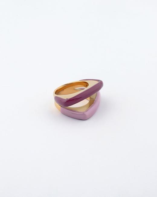 FOR ART'S SAKE DELTA RING - 紫色 商品图0