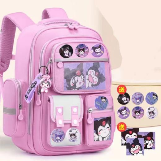 🎉能帮孩子减负的书包脊背双护，🎈“轻”装上阵❗【伊泺杉卡通儿童护脊书包】🎁 1年级-6年级至中学都能背🥰 商品图1