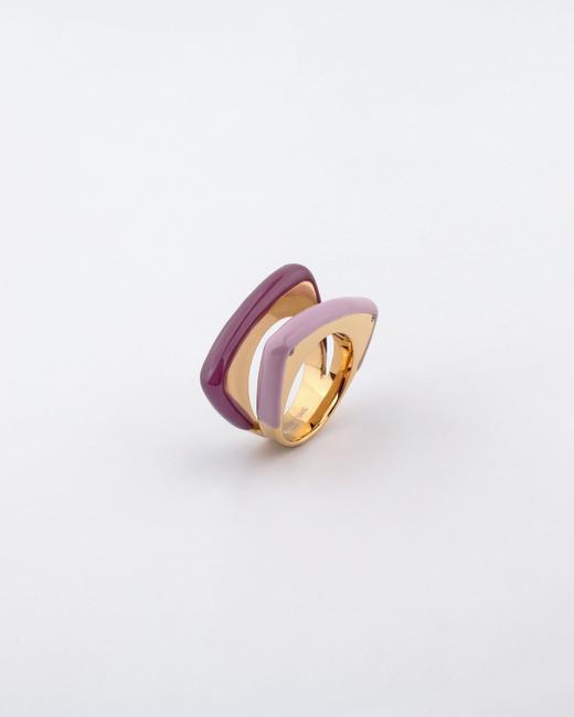 FOR ART'S SAKE DELTA RING - 紫色 商品图1
