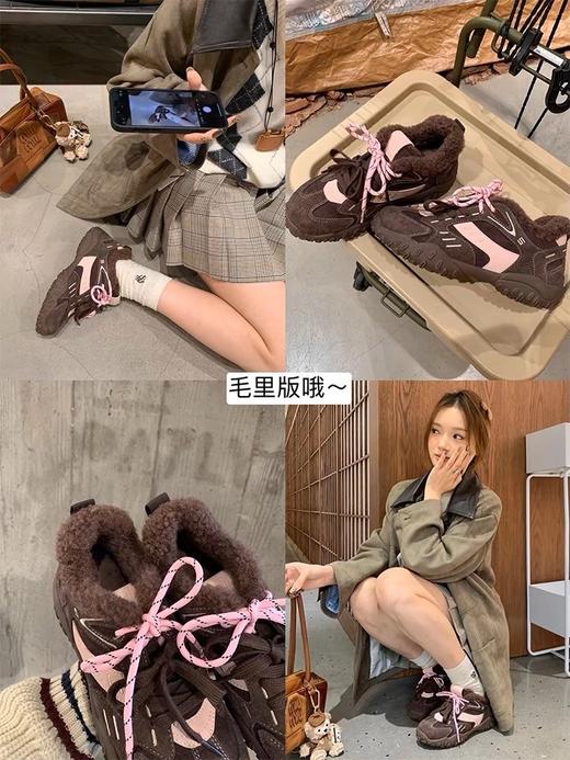 直发【15919棉里】XGXC美式复古内增高真皮德训鞋阿甘鞋 商品图6