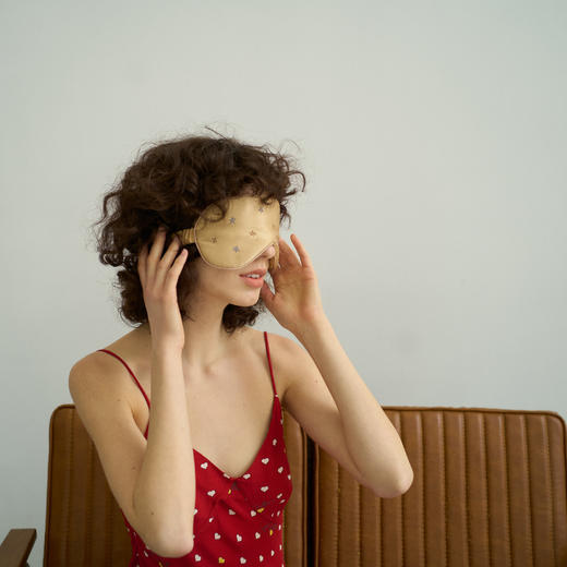 【云优选】双成记真丝刺绣遮光眼罩合集舒适透气睡眠桑蚕丝高端礼盒装送女友 商品图1