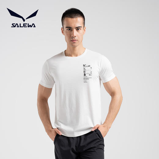 SALEWA|男式短袖棉T恤 SWAJJ810030 商品图1