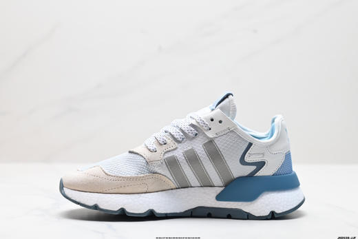 阿迪达斯ADIDAS NITE JOGGER三叶草经典运动跑步鞋HO1716男女鞋 商品图2