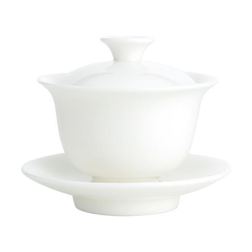 雅集茶具玉瓷盖碗100ml 商品图0