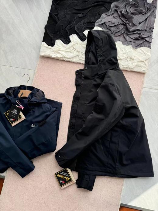 C011510男士秋冬户外保暖羽绒内胆三合一加厚夹克外套 商品图3