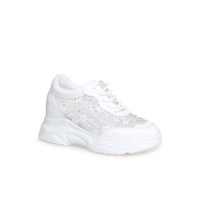 豪麟名鞋奥莱迪嘉女鞋时尚休闲鞋DJXXO51WX209白色  原价1960元