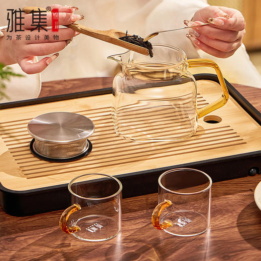 雅集玻璃壶观玉泡茶壶600ml（光面款） 商品图4