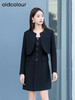 oldcolour春季新品时尚黑色修身显瘦圆领气质套装女Q121012A1 商品缩略图2