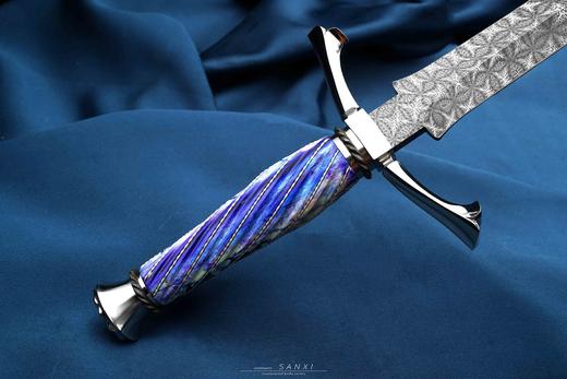 三希堂  现代刀系列  四芒星短剑 商品图8