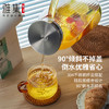雅集玻璃壶棱影冷水壶2000ml（琥珀把）送杯刷 商品缩略图3