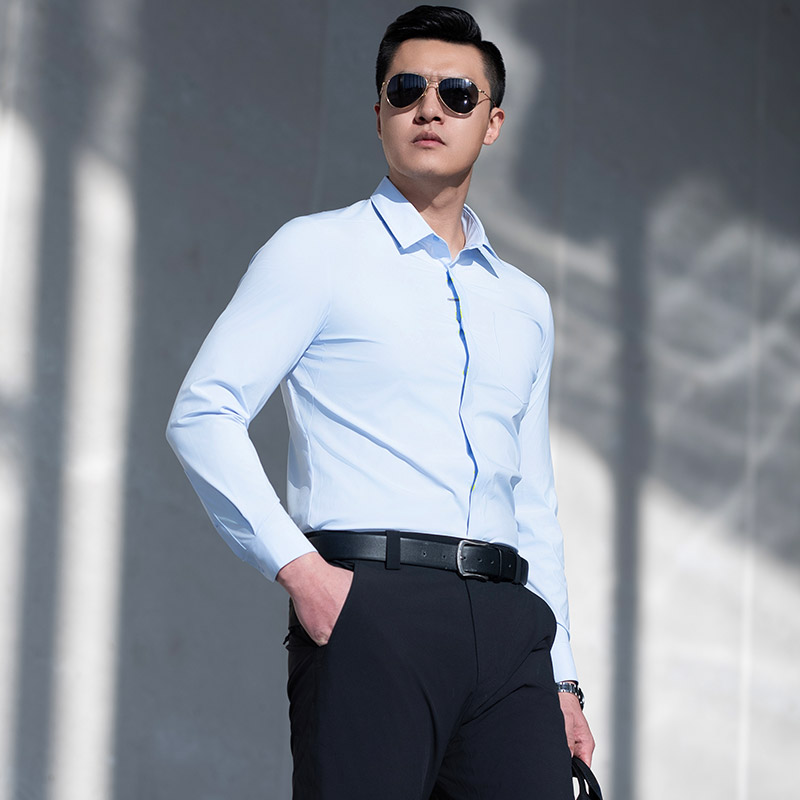 二代龙牙暗冰速干长袖衬衫