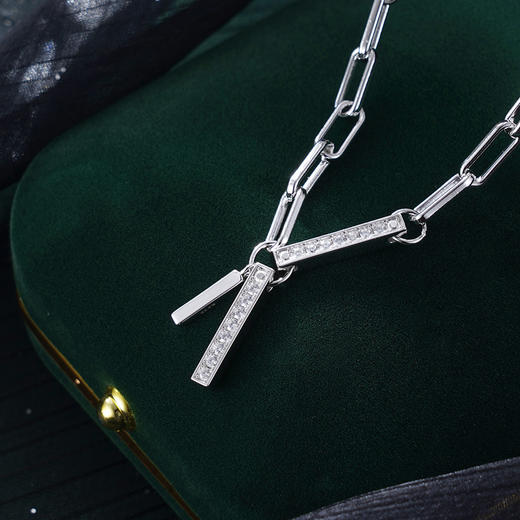 子佩集S925银【相遇在即】项链纯银【AJ00649】原创22501 商品图2