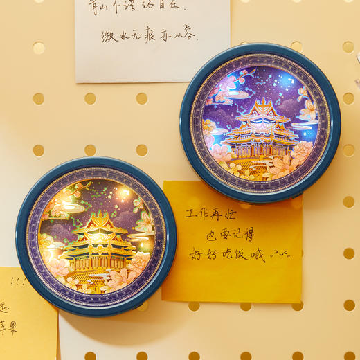 【故宫冰箱贴】角楼纸雕冰箱贴小夜灯冰箱贴博物馆文创新年礼物伴手礼 商品图3