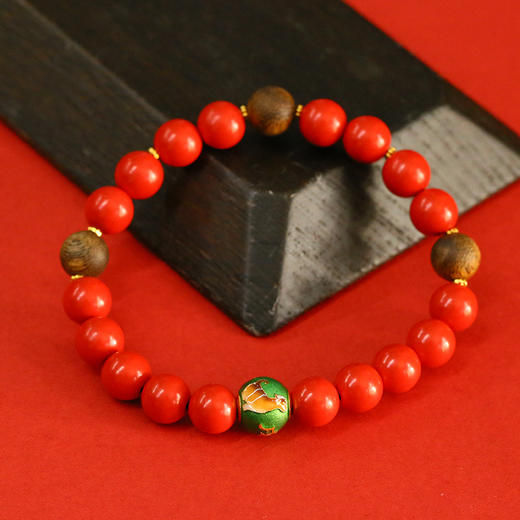 【手串】本命大吉   十二生肖朱砂沉香手串 商品图1