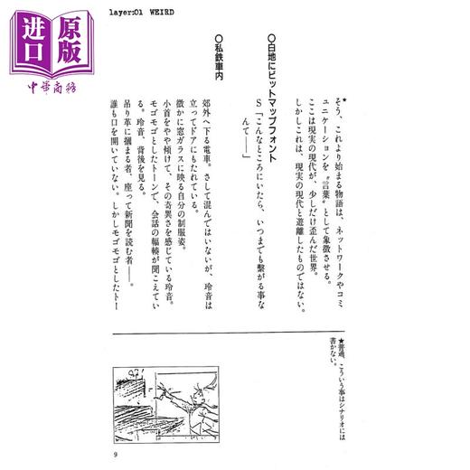 【中商原版】铃音lain系列场景插画作品集 日文艺术原版 scenario experiments lain the series 小中千昭 復刊ドットコム 商品图4