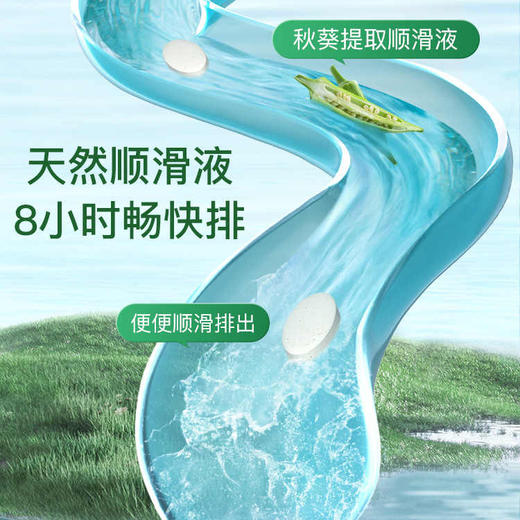 【清肠胃】百草园清清片60粒 排通宿便秘 润肠膳食纤维 促进肠胃蠕动 妈妈花园清肠片 商品图3