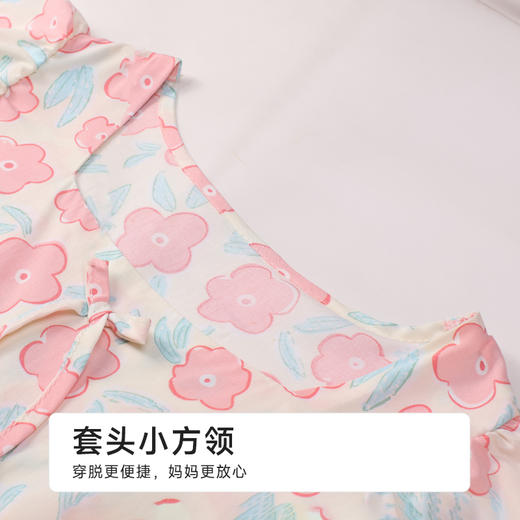 都市丽人童装特价棉质裙装薄梭织人棉超值精选袖类JHH6A1 商品图4