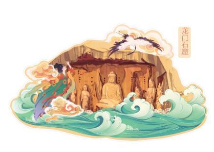 唐宫文创金属冰箱贴 商品图6