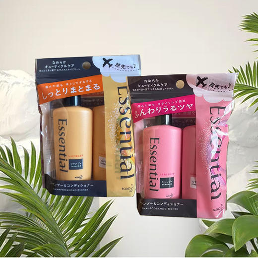 【跨境】花王睡醒不乱改善毛躁滋润洗发护发迷你旅行套装 商品图3